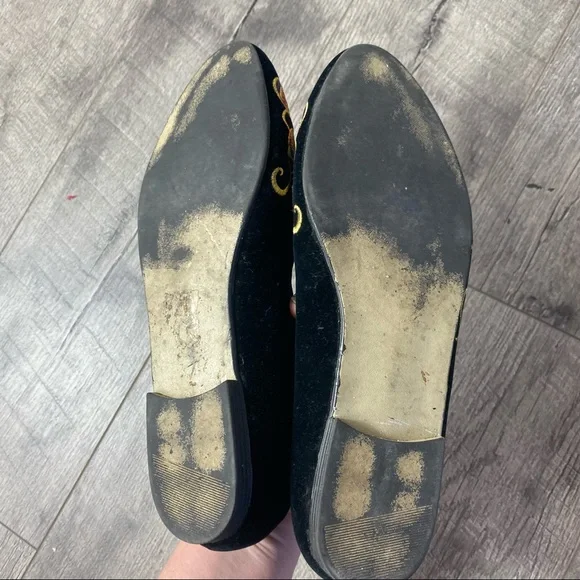 vintage pritzi holiday embroidered flats Size 7 - Picture 6 of 6